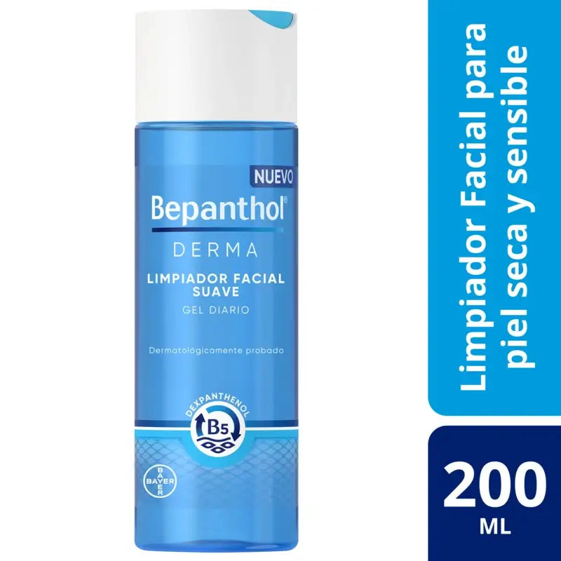 Bepanthol Derma Detergente viso delicato senza sapone 200 ml