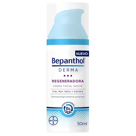 Bepanthol Derma Crema viso rigenerante notte 50 ml