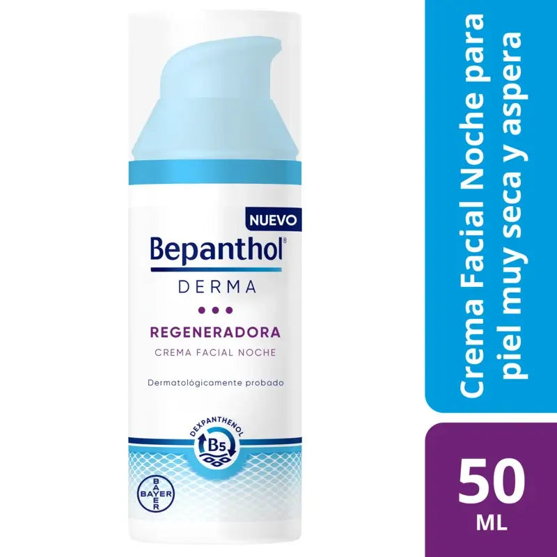 Bepanthol Derma Crema viso rigenerante notte 50 ml