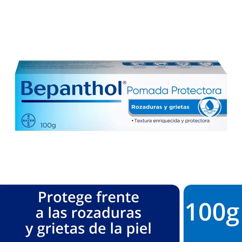 Bepanthol Unguento protettivo screpolature e sfregamenti pelle sensibile, 100 gr
