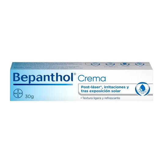 Bepanthol Crema rigenerante post-laser e irritazioni, 30 gr