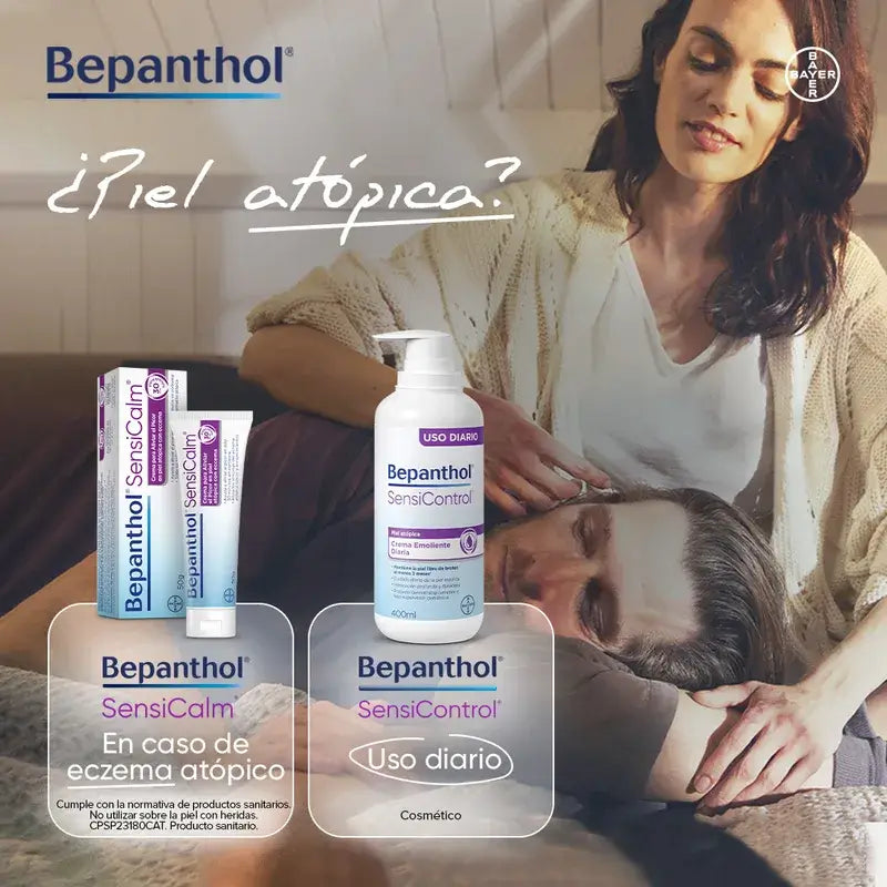 Bepanthol Sensicalm Crema per irritazioni cutanee e pelle atopica, 50 gr