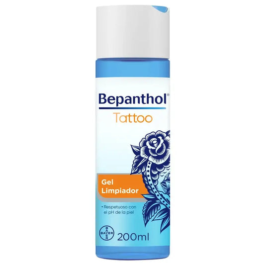 Gel detergente per tatuaggi Bepanthol, 200 ml