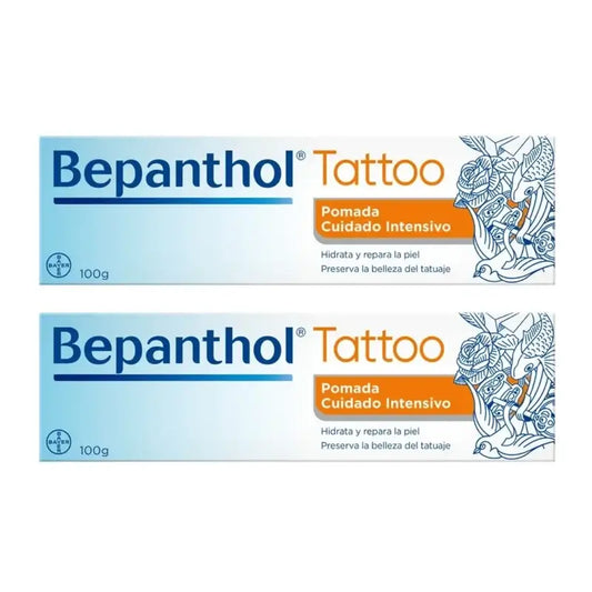 Unguento per tatuaggi al Bepanthol, 2X100 Gr