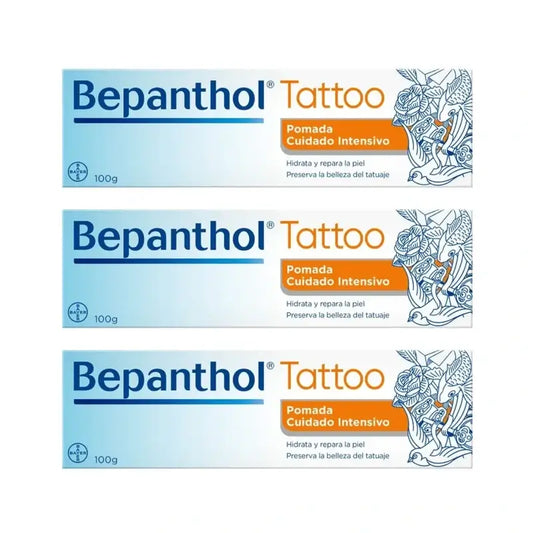 Unguento per tatuaggi al Bepanthol, 3X100 Gr