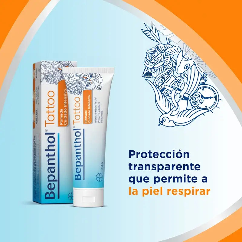Bepanthol Tattoo Crema per tatuaggi, 30gr