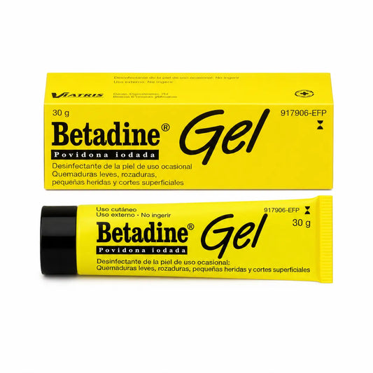 Betadine 100 Mg/G Gel topico 30 g