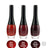 Beter Nail Care Pack 3X Manicure Smalto per unghie Red Lover