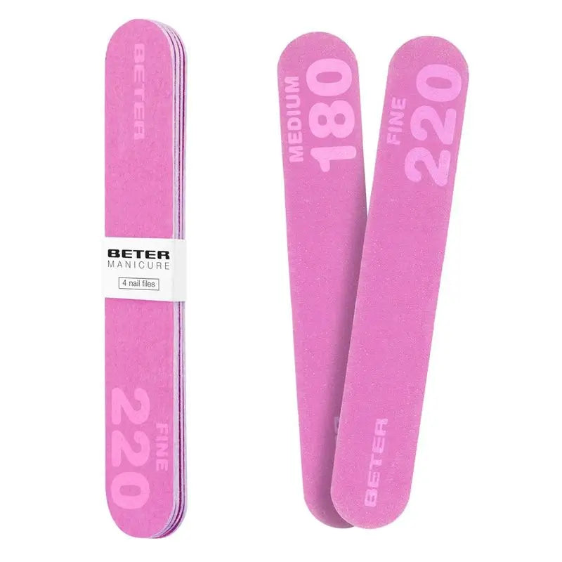 Beter Pack 4X lime per unghie, fibra di vetro, grana 180/220