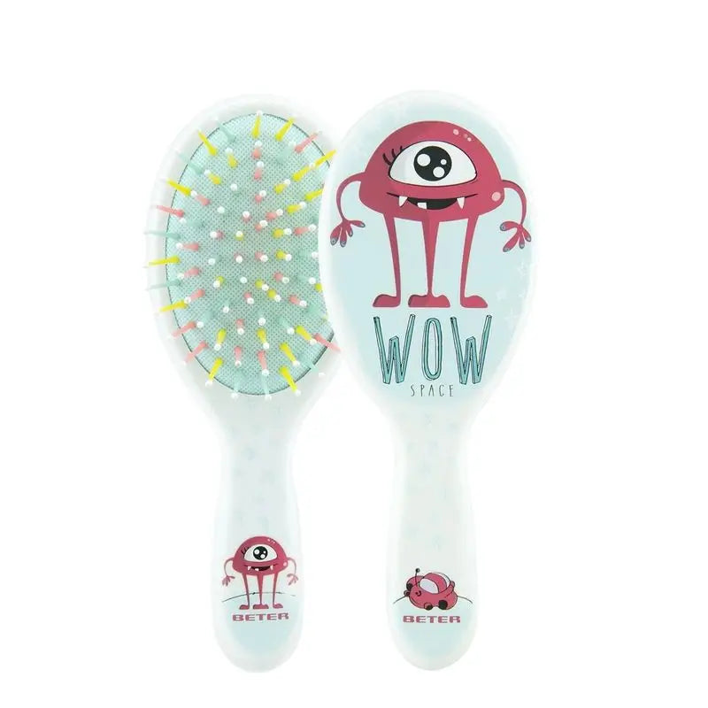 Spazzola pneumatica per bambini Beter Wow con perni in nylon e sfera protettiva
