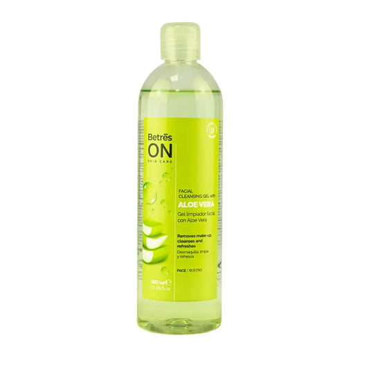 Betres On Gel detergente per il viso all'aloe vera, 380 ml