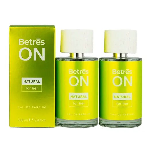 Betres Profumo naturale per lei Confezione da 2 x 100 ml