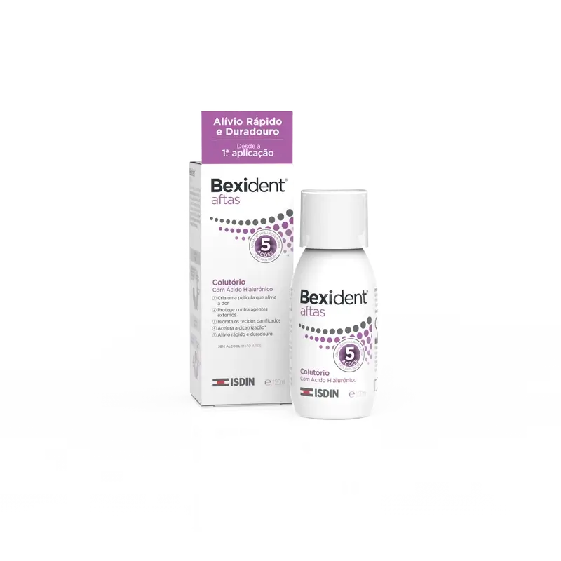 Isdin Bexident Aftas Collutorio, 120 Ml