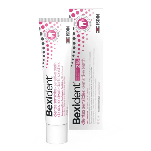 Isdin Bexident Sensitive Dentifricio per denti sensibili, 75 Ml