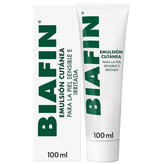 Biafin Crema Idratante Rigenerante, Pelle Sensibile e Irritata, 100 ml