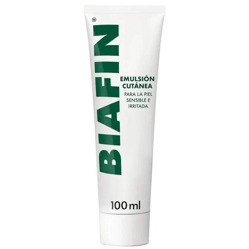 Biafin Crema Idratante Rigenerante, Pelle Sensibile e Irritata, 100 ml