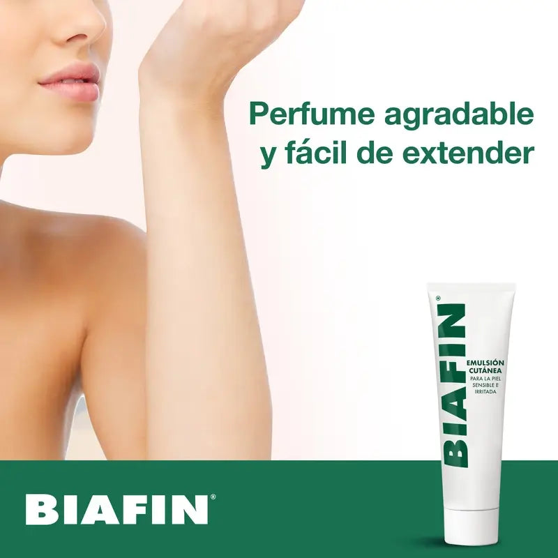 Biafin Crema Idratante Rigenerante, Pelle Sensibile e Irritata, 100 ml