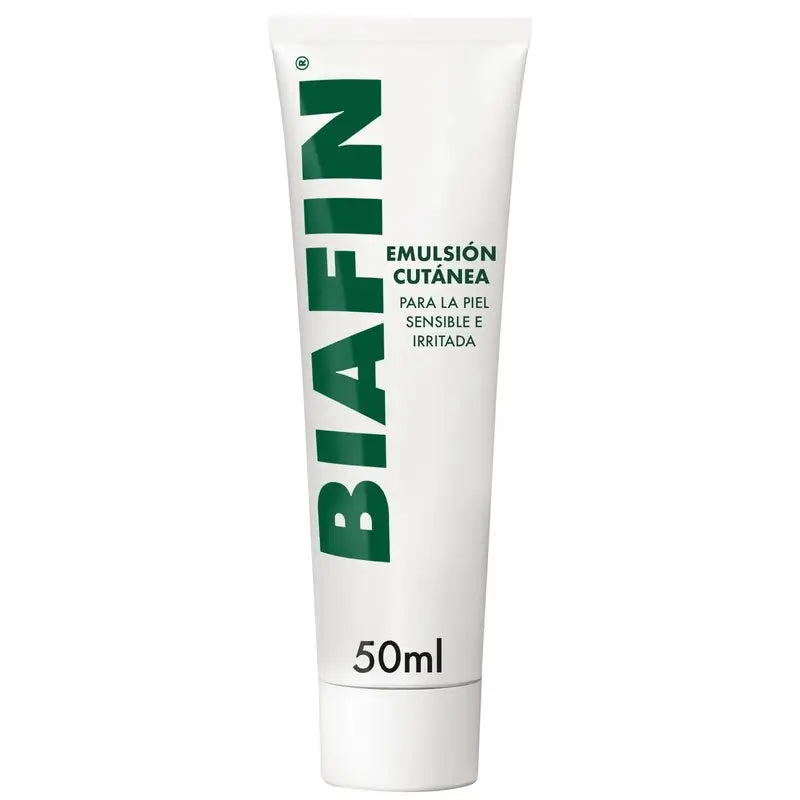 Biafin Crema Idratante Rigenerante, Pelle Sensibile e Irritata, 50 ml