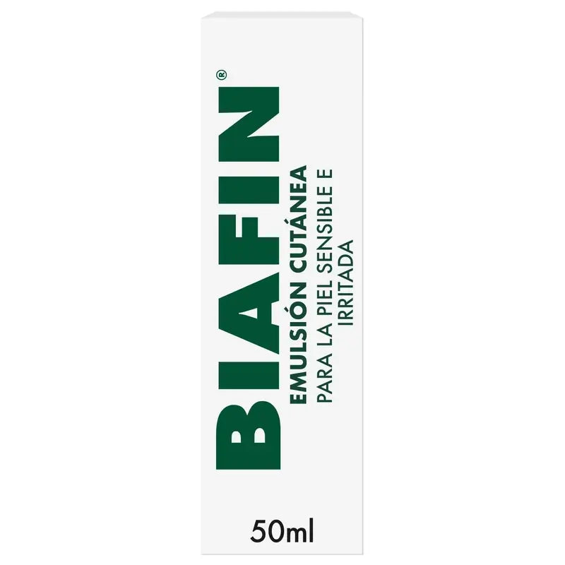 Biafin Crema Idratante Rigenerante, Pelle Sensibile e Irritata, 50 ml
