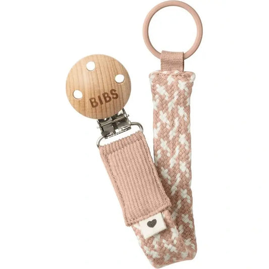 Portaciuccio intrecciato BIBS Blush/Ivory