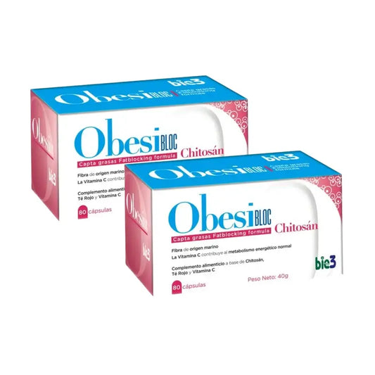 Bie3 Obesibloc Chitosan 500 Mg, 2X80 Capsule