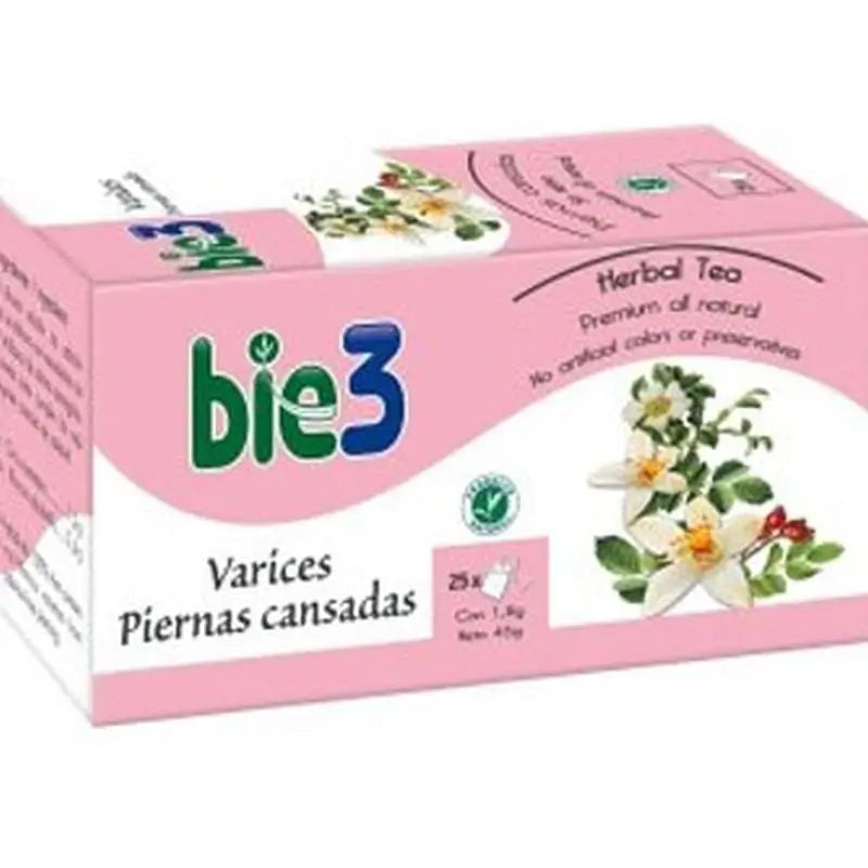 Bie3 Varicose Veins and Tired Legs 1.8 g 25 Filters