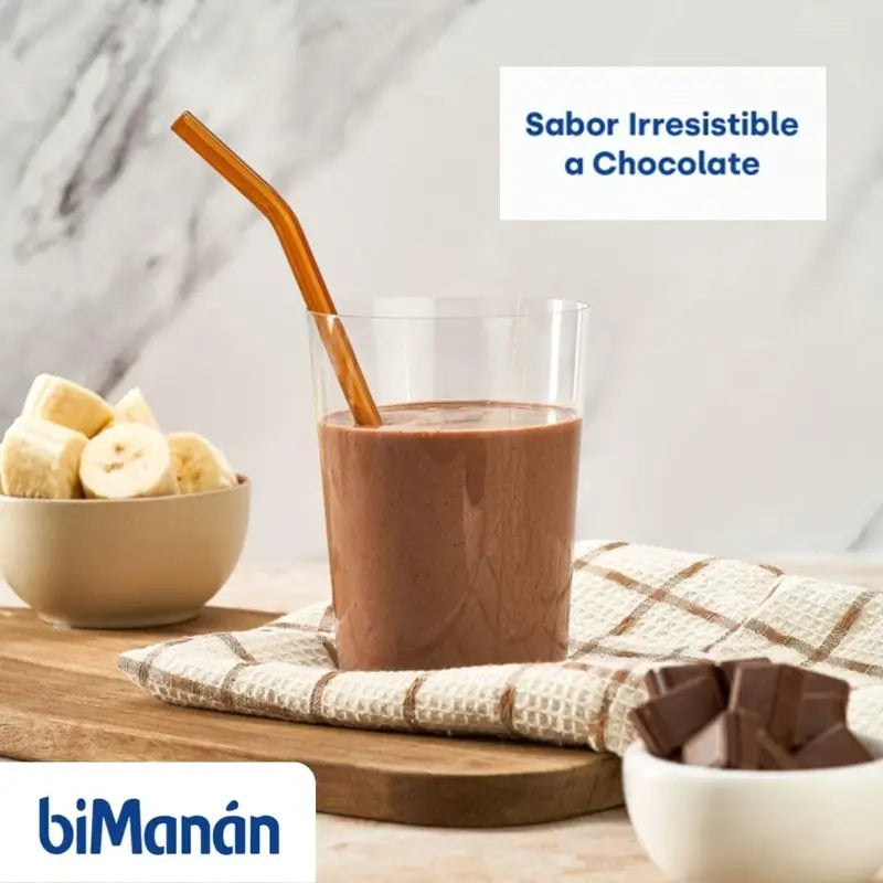 biManan Beslim Frullato al gusto di cioccolato 6 bustine