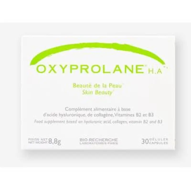 Bio-Recherche Oxyprolane H.A Hyaluronic Acid 30 Capsules
