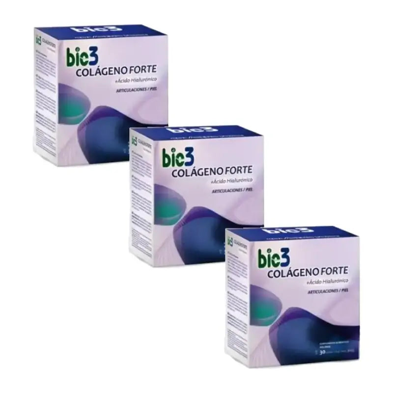 Bio 3 Collagene + Acido ialuronico + Magnesio Forte 3x30 bustine
