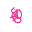 Biocote Mini Monkey Teether Pink