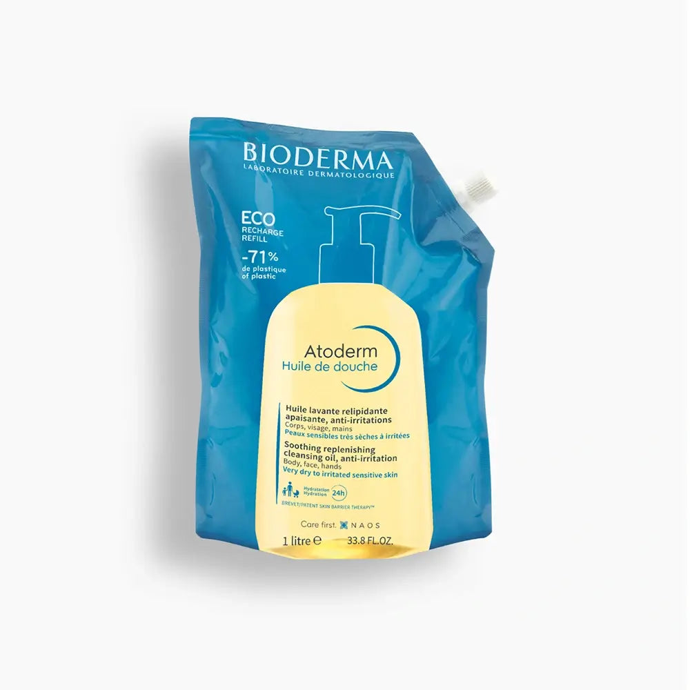 Bioderma Atoderm Olio Doccia Eco-Refill, 1 L