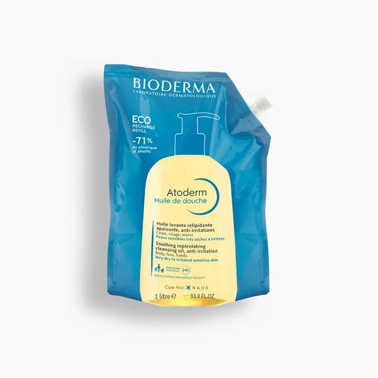 Bioderma Atoderm Olio Doccia Eco-Refill, 1 L