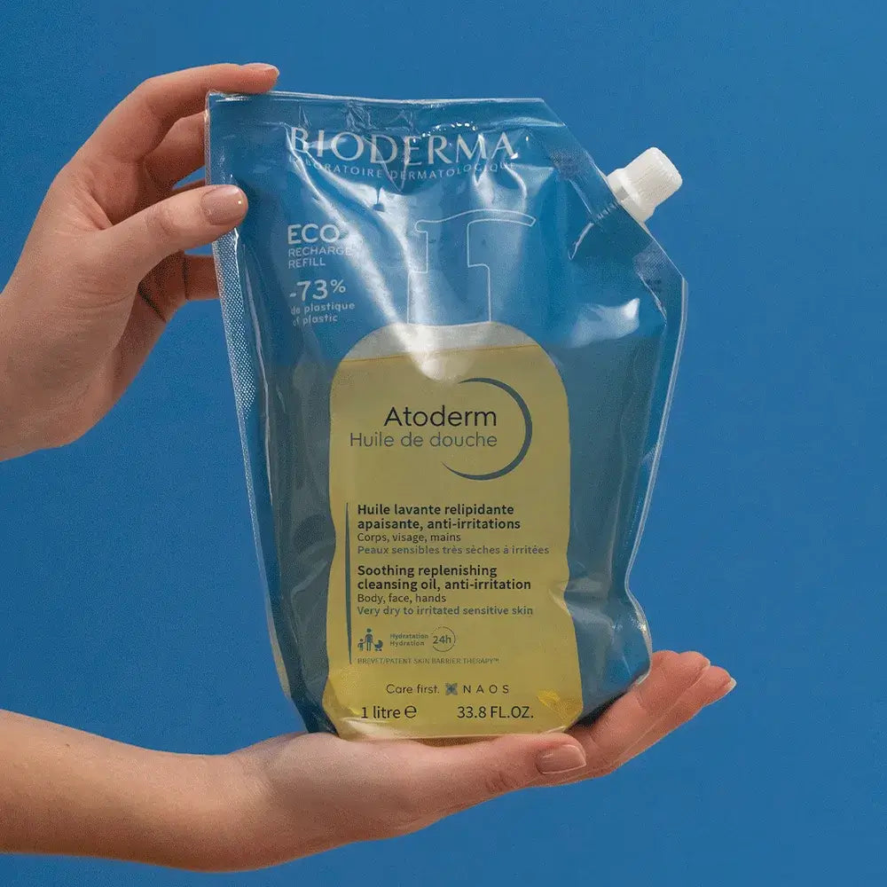 Bioderma Atoderm Olio Doccia Eco-Refill, 1 L
