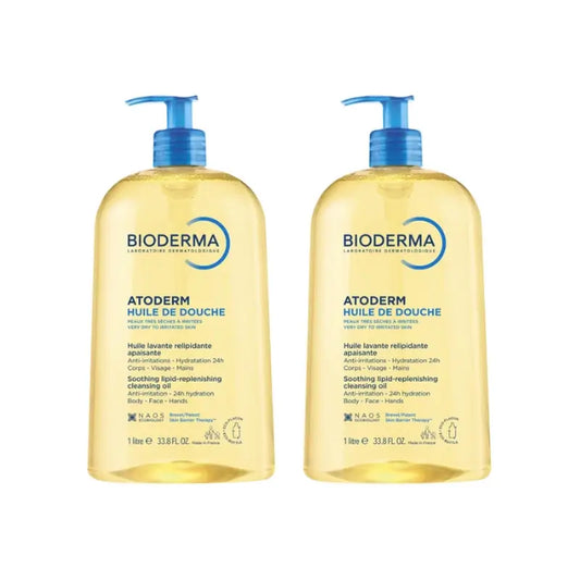 BIODERMA Atoderm Olio Doccia Confezione 2 x 1 Litro