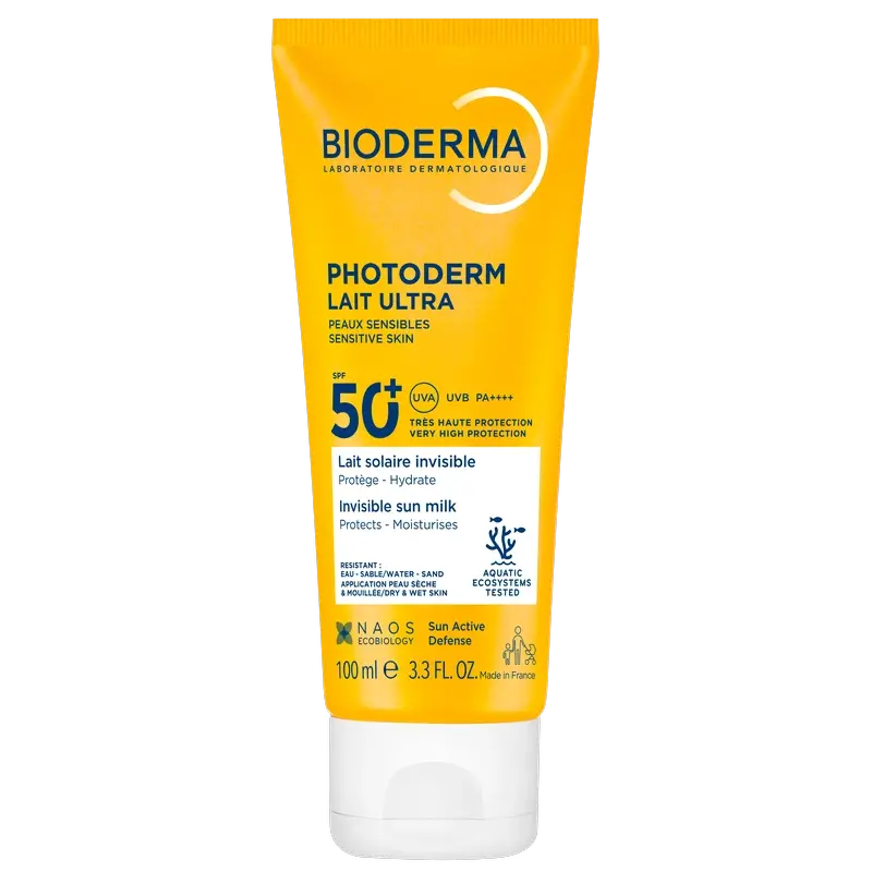 Bioderma Photoderm Lait Ultra SPF50+ Pelle sensibile, 100 ml