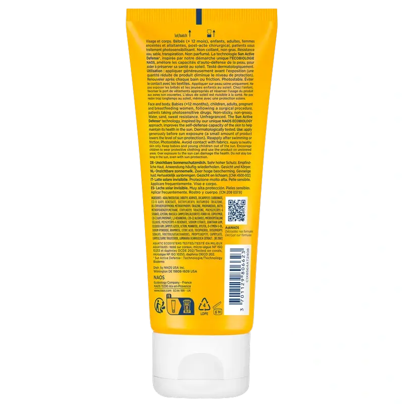 Bioderma Photoderm Lait Ultra SPF50+ Pelle sensibile, 100 ml