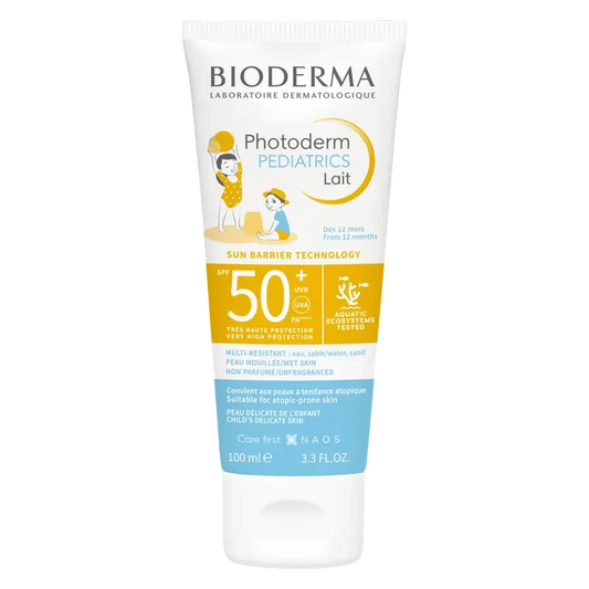 Bioderma Photoderm Pediatrics Lait SPF50+ Protezione solare, 100 ml