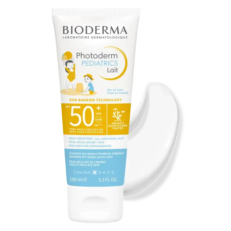 Bioderma Photoderm Pediatrics Lait SPF50+ Protezione solare, 100 ml