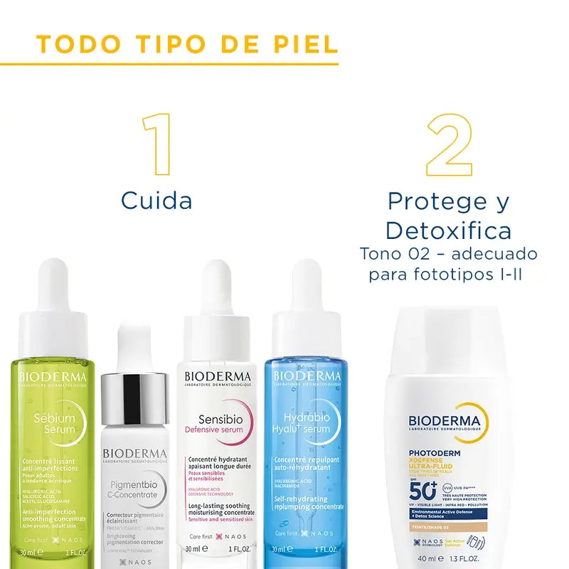 Bioderma Photoderm Xdefense Ultra-Fluid Spf 50+ Shade 02 , 40 ml