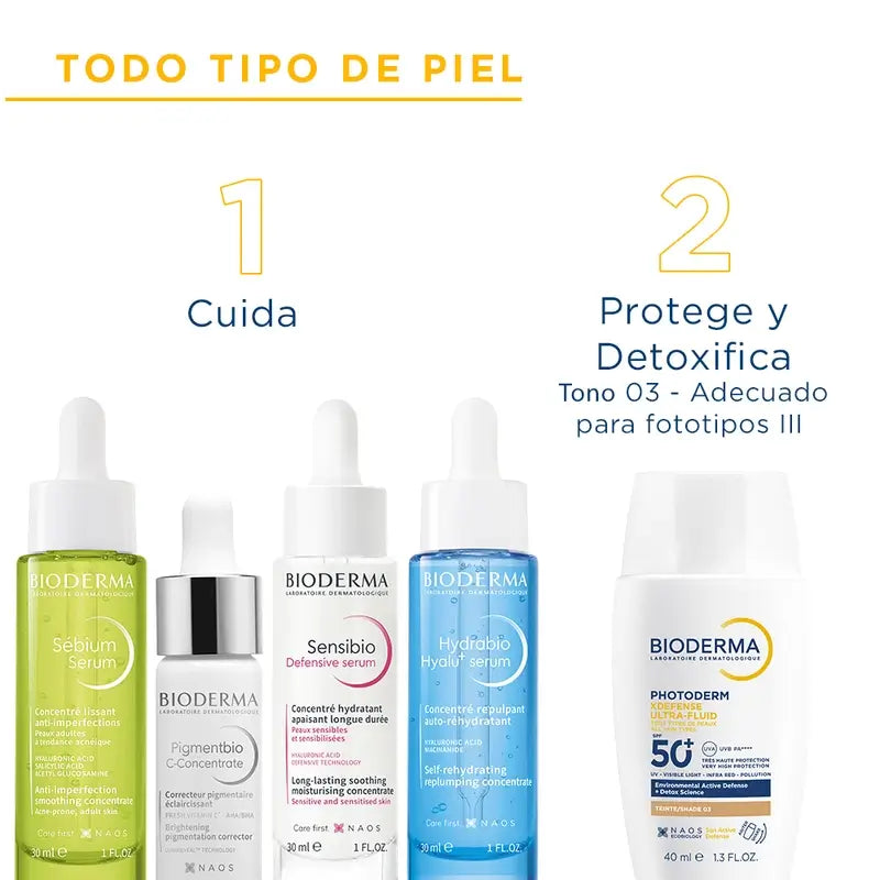 Bioderma Photoderm Xdefense Ultra Fluido Spf 50+ Tonalità 03 , 40 ml