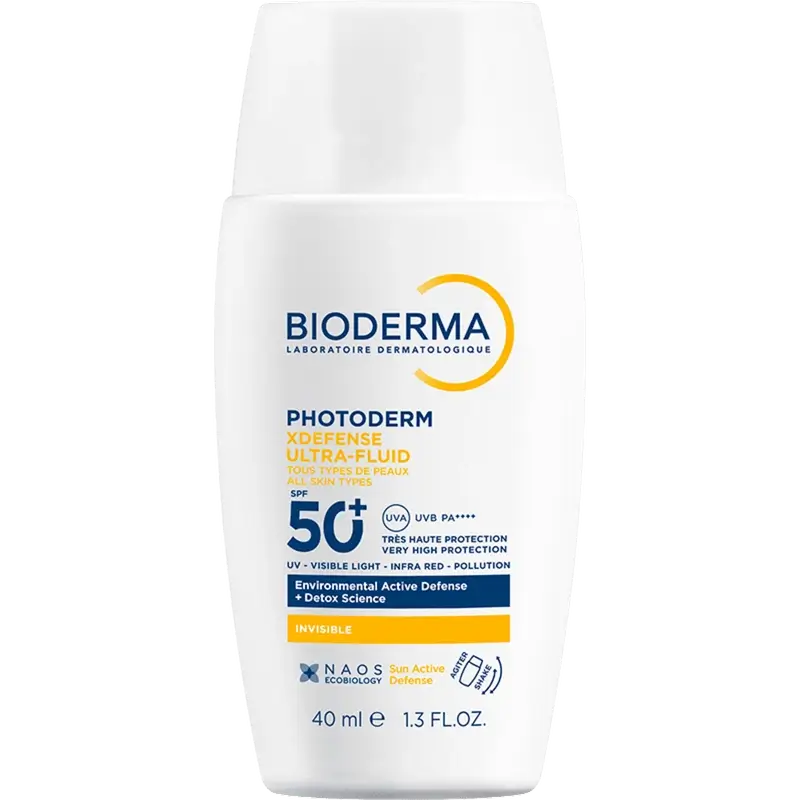Bioderma Photoderm Xdefense Ultra-Fluido Spf50+ Invisibile , 40 ml