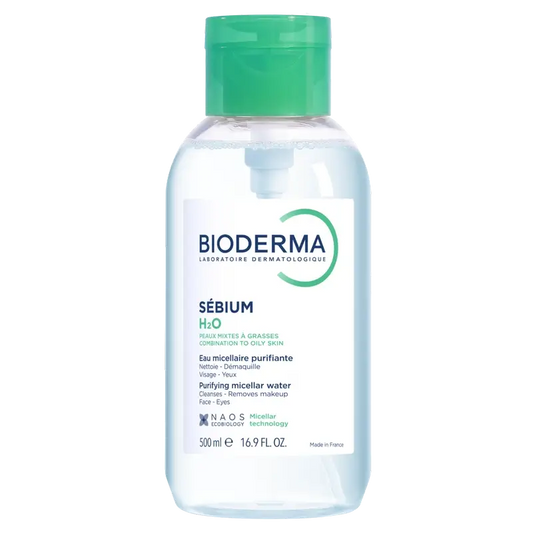 Bioderma Sébium H2O Pump Soluzione micellare antiacne, 500 ml