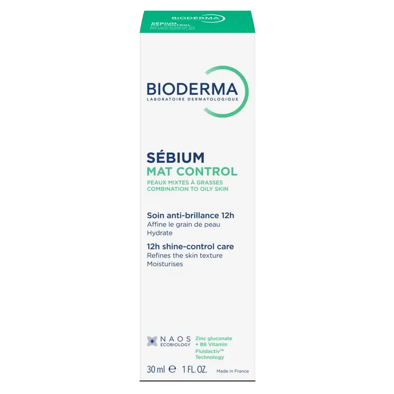 BIODERMA Sebium Mat Control idrata e opacizza, 30 ml
