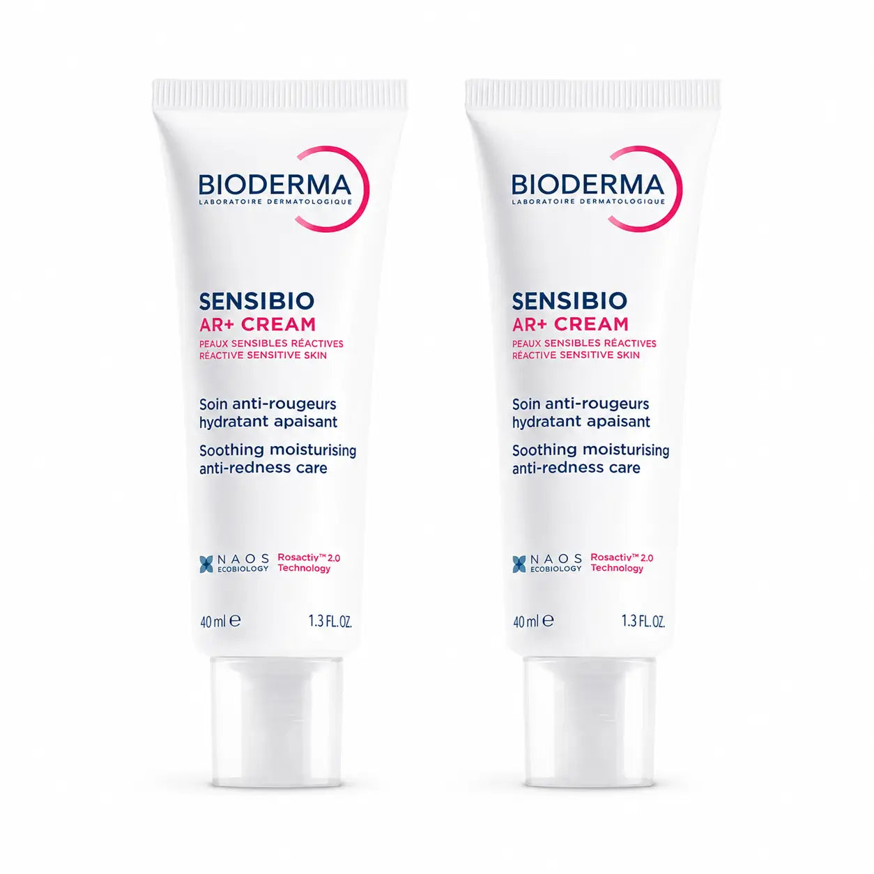 Bioderma Sensibio Ar+ Crema, 40 ml, confezione da 2