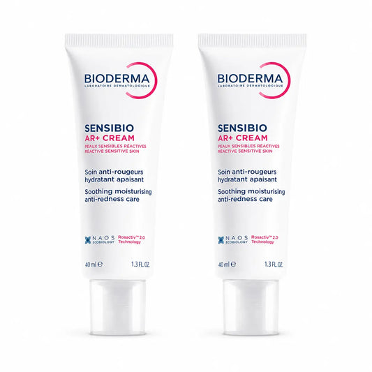 Bioderma Sensibio Ar+ Crema, 40 ml, confezione da 2