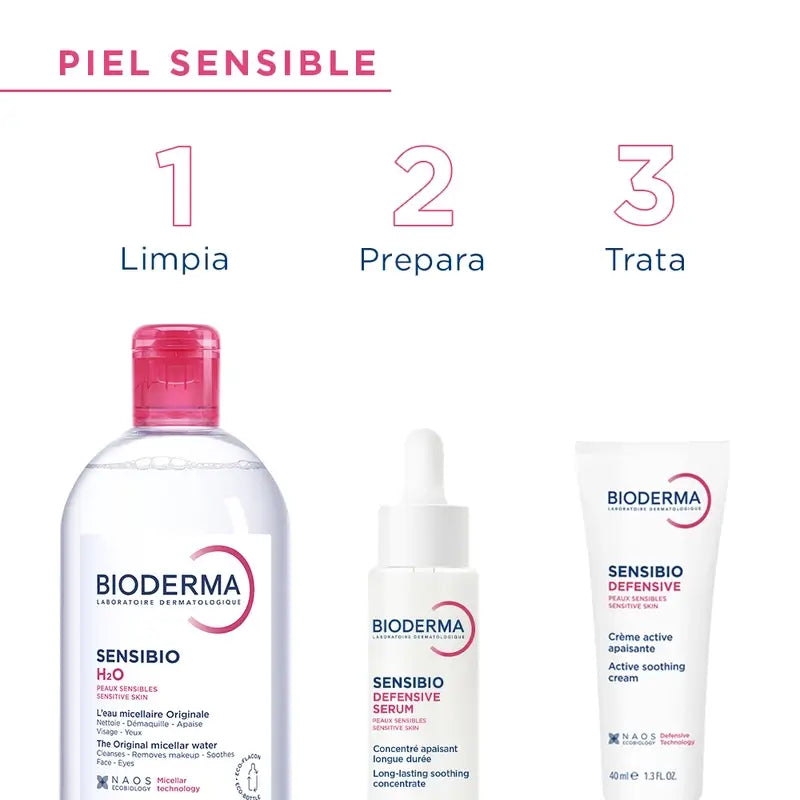 BIODERMA Sensibio H2O Acqua micellare struccante 250 ml