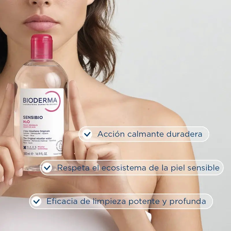 BIODERMA Sensibio H2O Acqua micellare struccante 250 ml