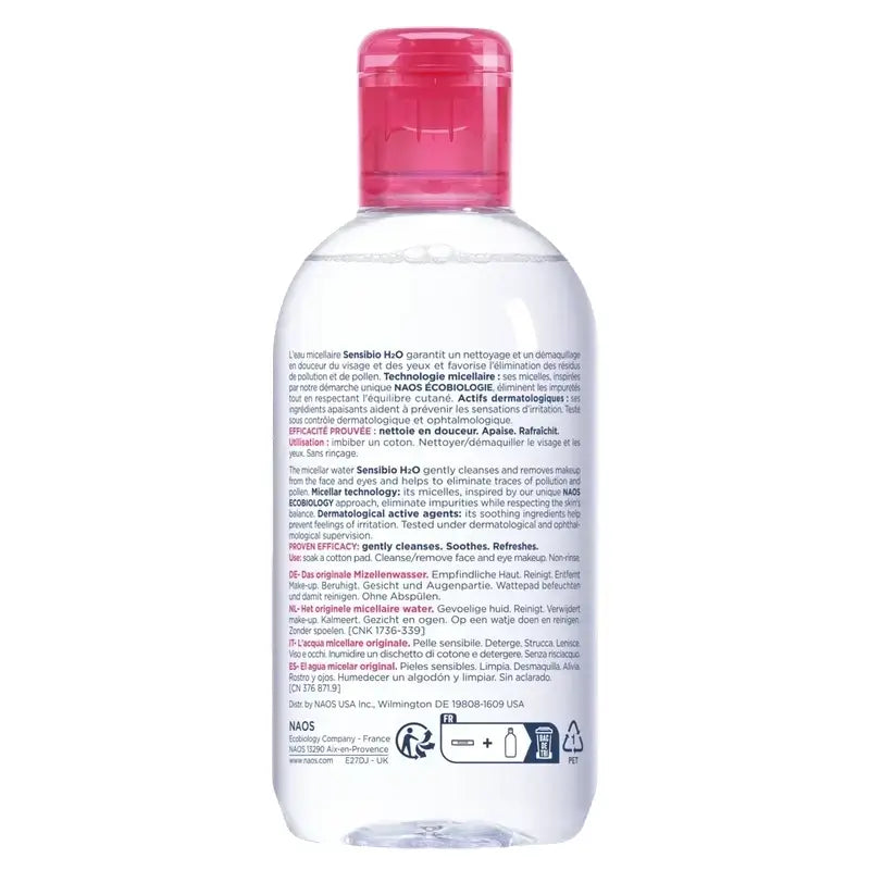 BIODERMA Sensibio H2O Acqua micellare struccante 250 ml