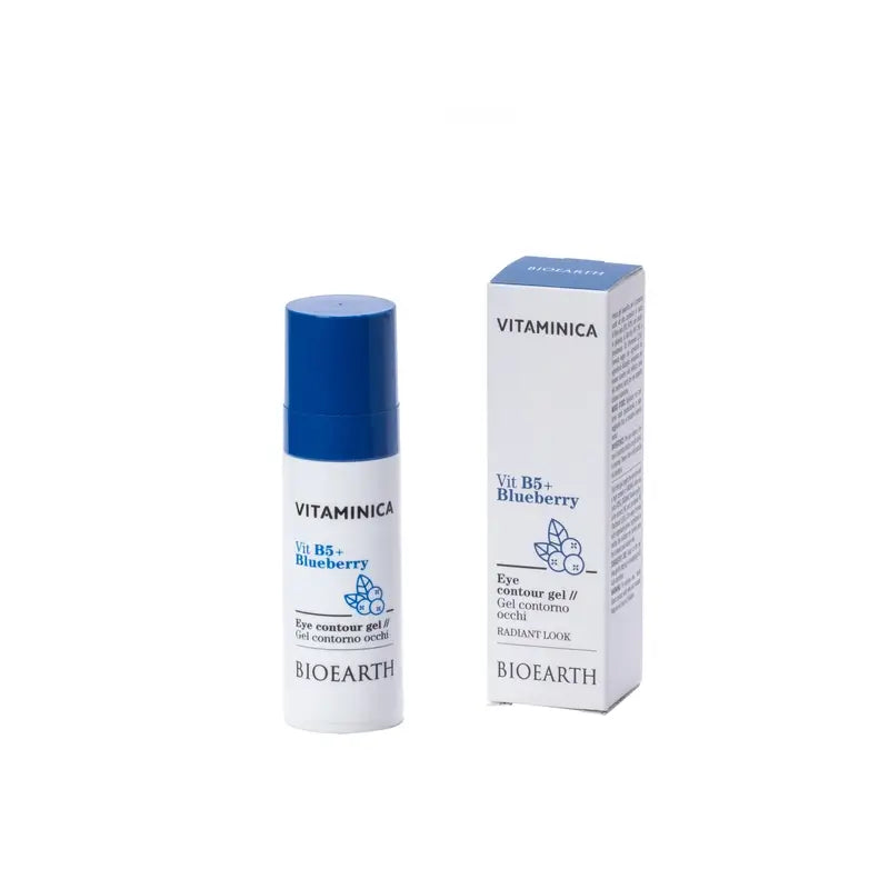 Bioearth Contorno occhi vitamina B5 e mirtillo, 30 Ml