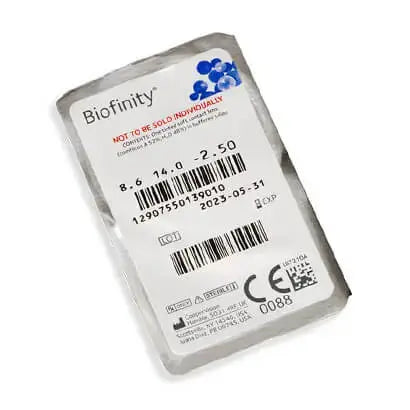 Lenti mensili sferiche Biofinity , 3 unità